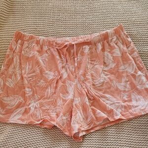 Sonoma Coral Pajama Shorts